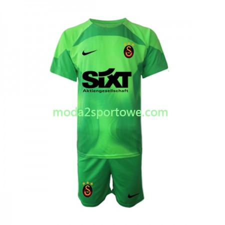 Koszulka Galatasaray SK Bramkarska Dziecięcy Domowe Stroje Piłkarskie 2022/23 Krótki Rękaw